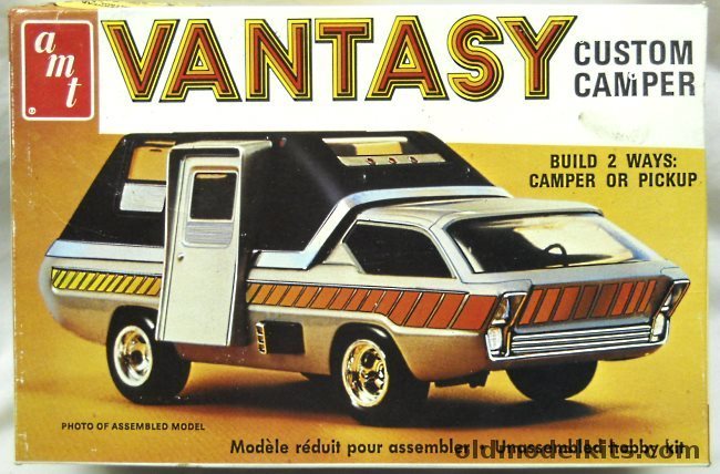 AMT 1/25 Vantasy Custom Camper - Deora Custom, T201 plastic model kit